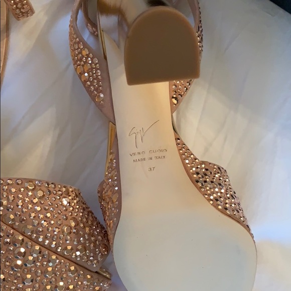 NIB Giuseppe zanotti candy rhinestone sandal 7 - Picture 5 of 6